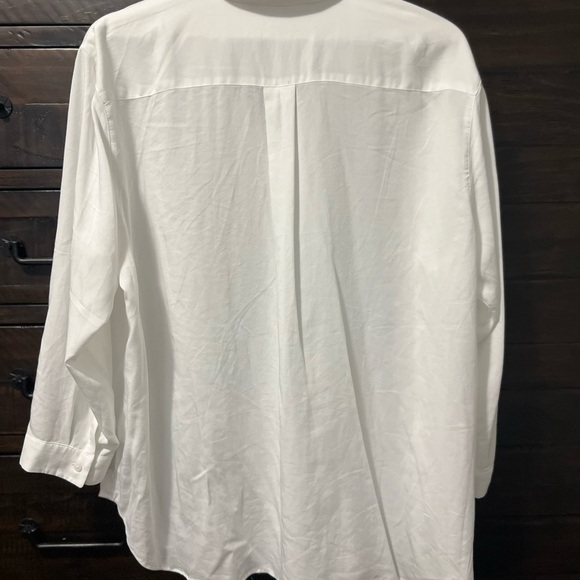 Women's White Blouse - Picture 3 of 5